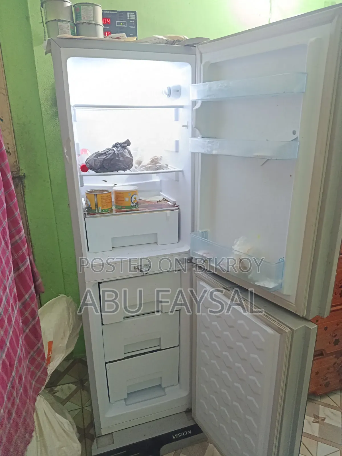Fridge + Stabilizer + Wardrobe All Brand New