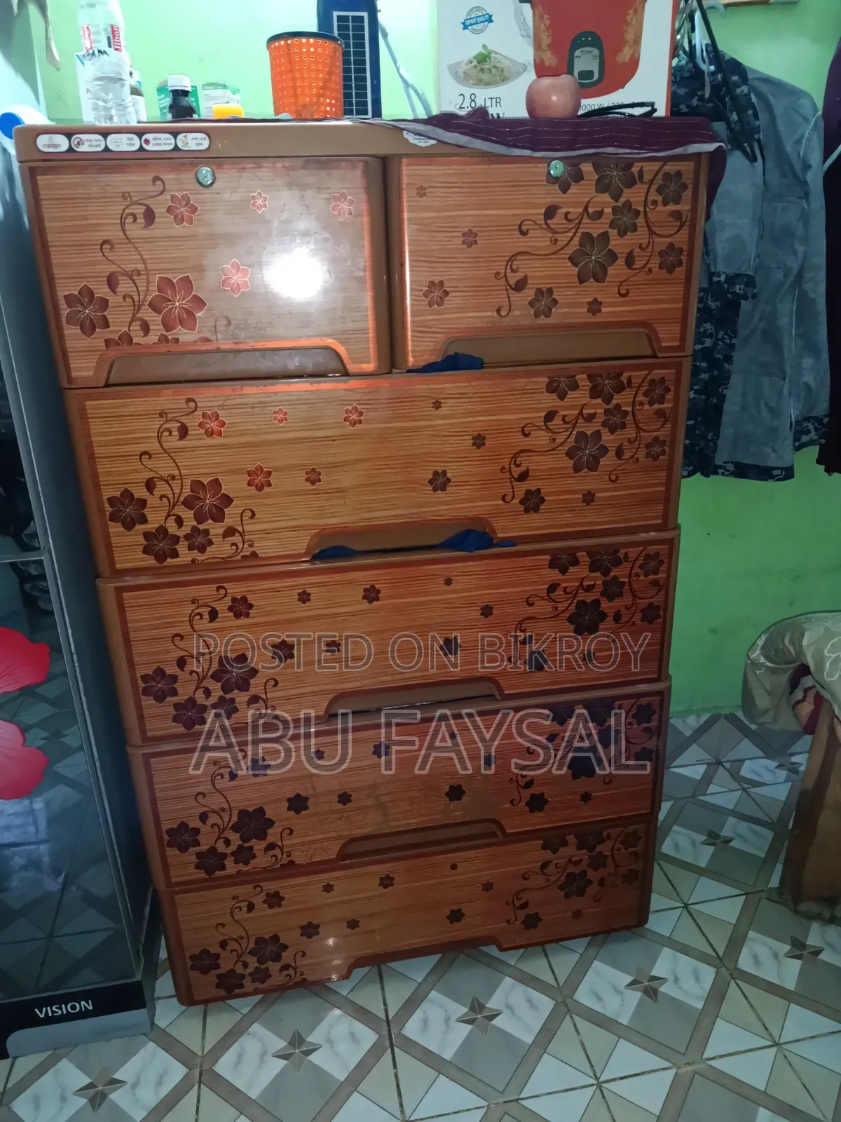 Fridge + Stabilizer + Wardrobe All Brand New