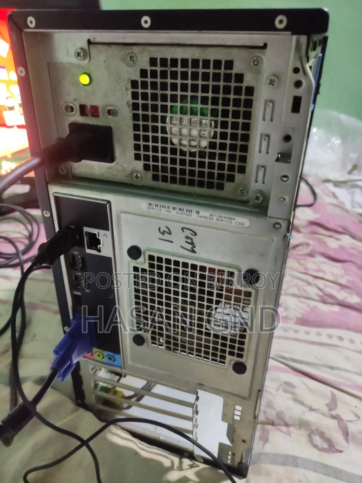 Desktop Computer Dell OptiPlex 3010 8GB Intel Core i5 SSD 256GB