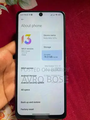 Xiaomi Redmi Note 10 Pro 128 GB Orange