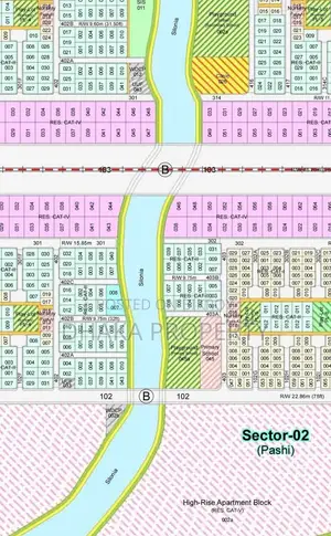Close to Lake 5 Katha South at Sector-2