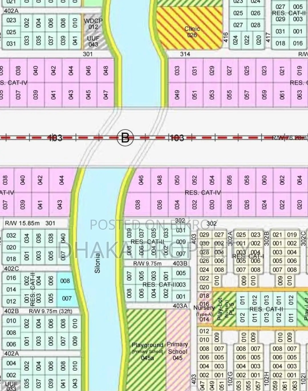 Close to Lake 5 Katha South at Sector-2