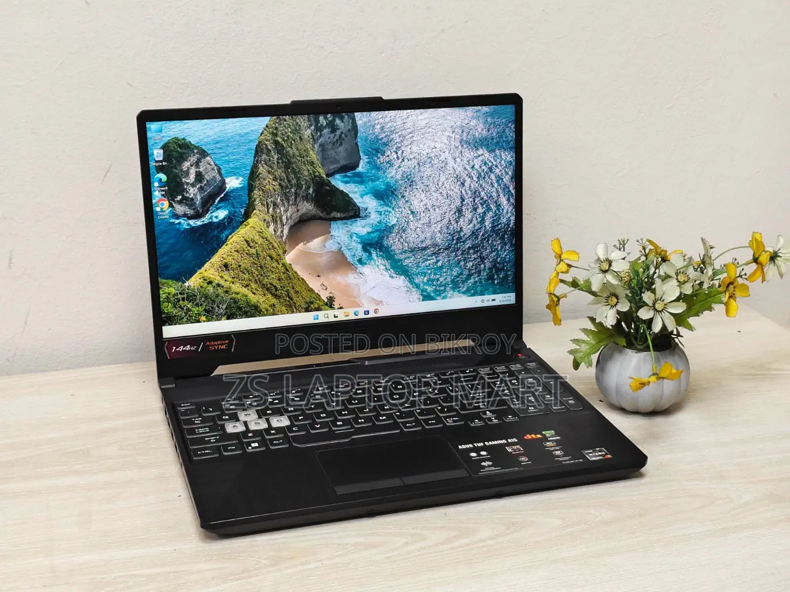 Laptop ASUS Tuf Gaming A15 8GB AMD Ryzen 7 SSD 512GB