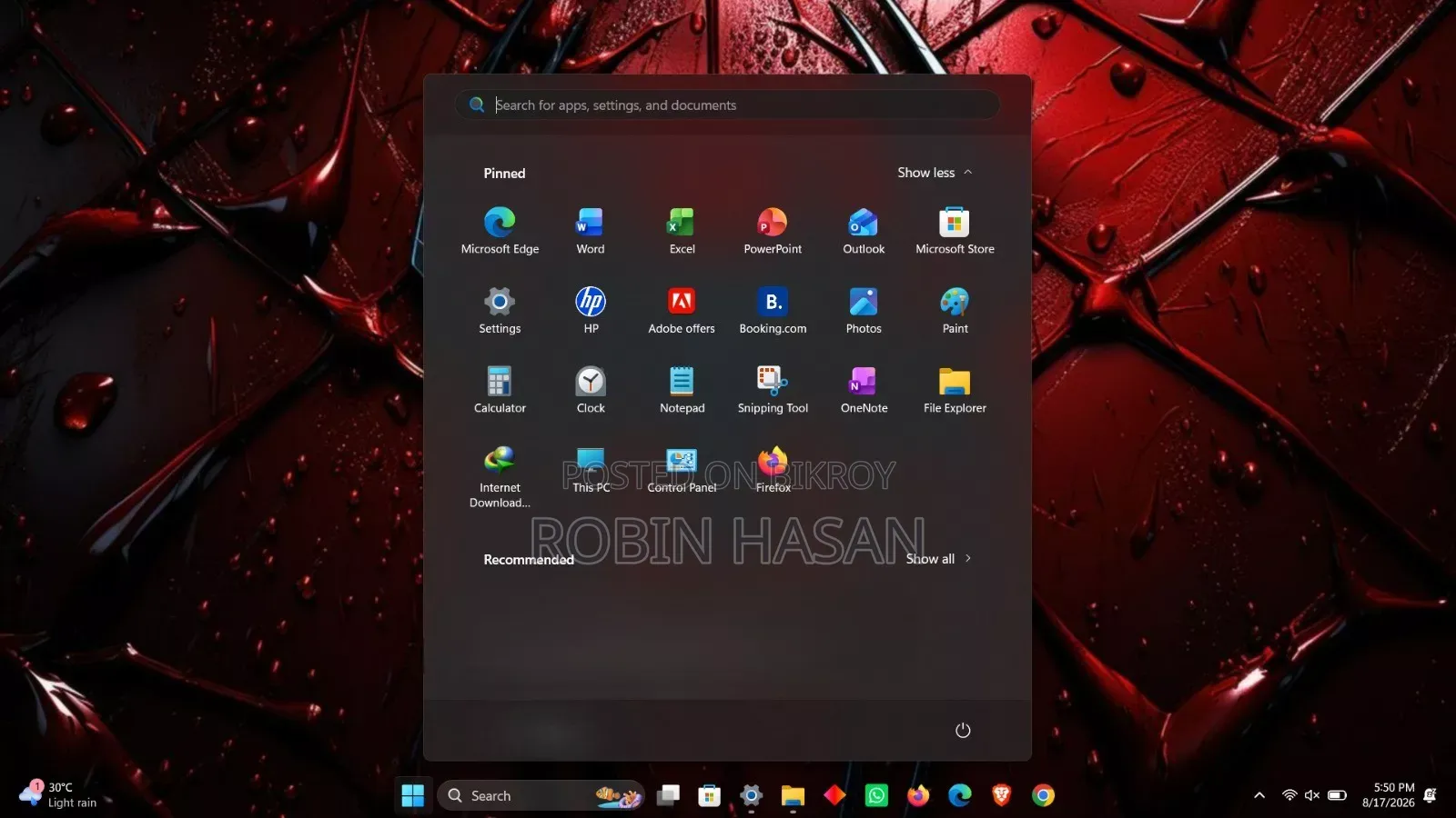 Laptop HP Victus 15 16GB Intel Core i5 SSD 512GB