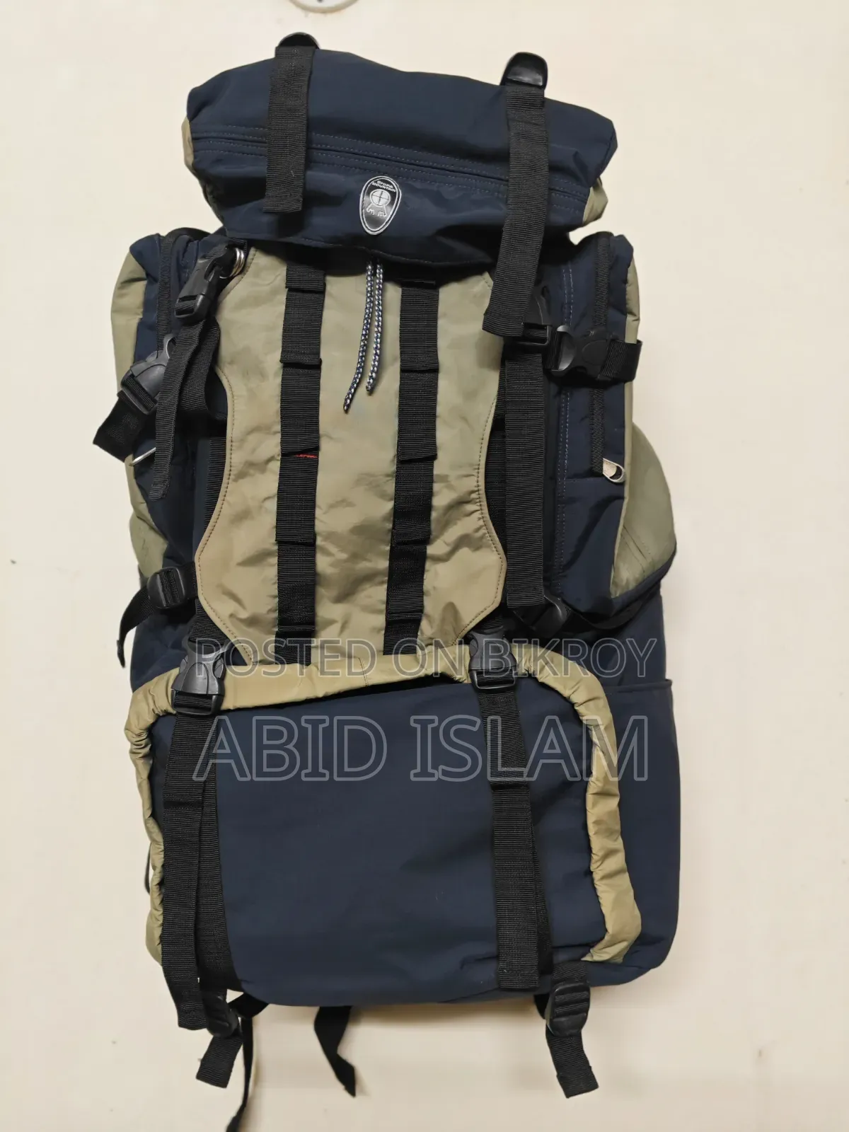 Export Quality 60L Premium Hiking & Travel Backpack for Sell