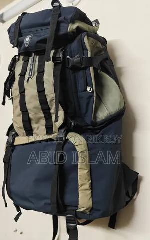 Export Quality 60L Premium Hiking & Travel Backpack for Sell