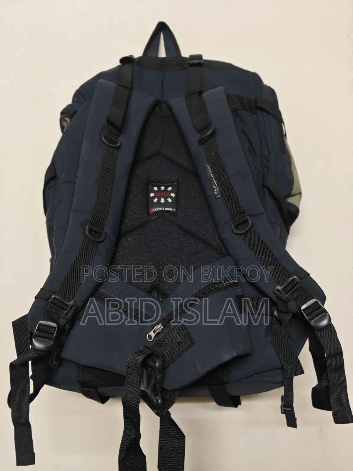 Export Quality 60L Premium Hiking & Travel Backpack for Sell