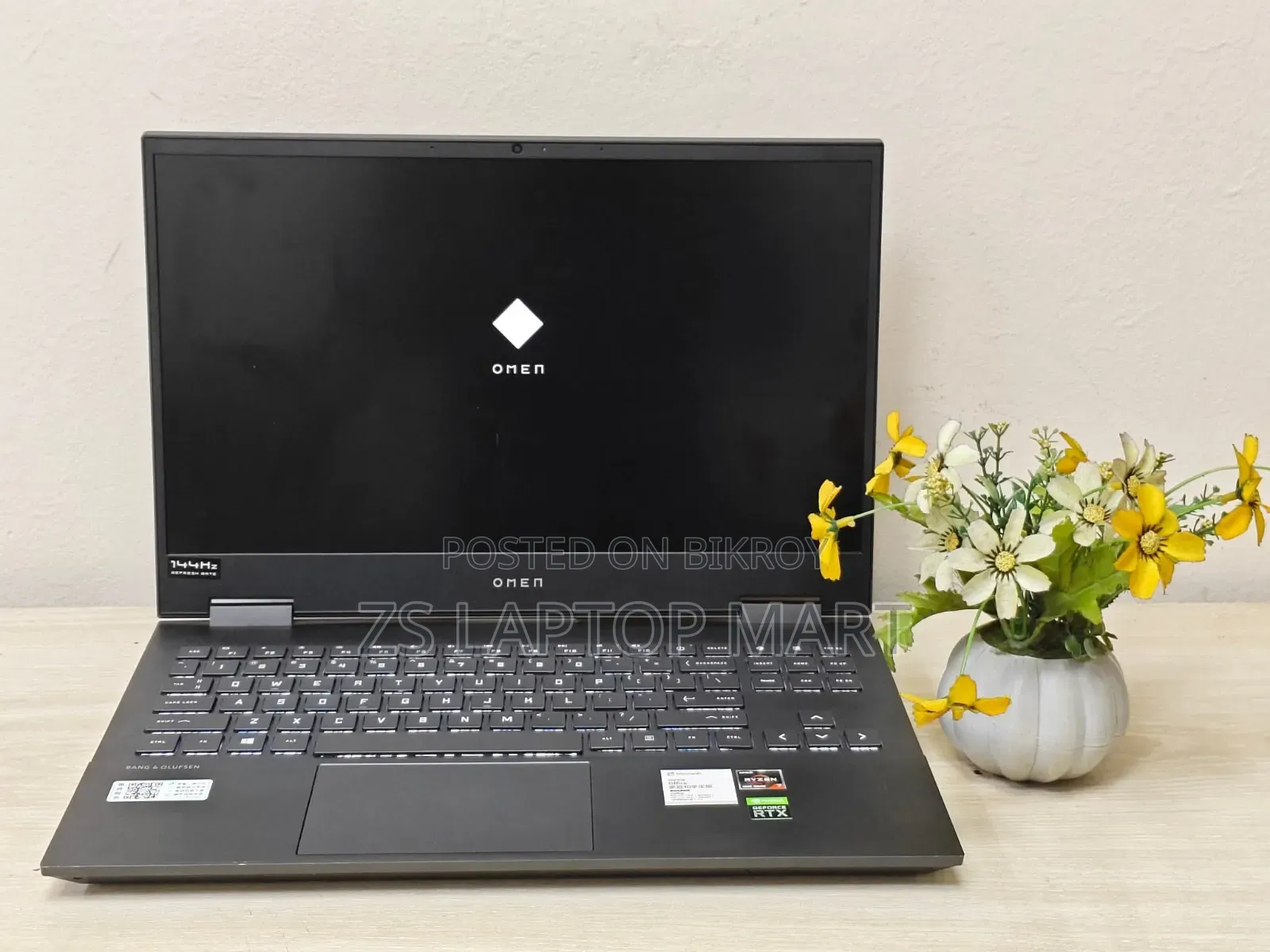 Laptop HP Omen 15 4GB AMD Ryzen 7 SSD 512GB