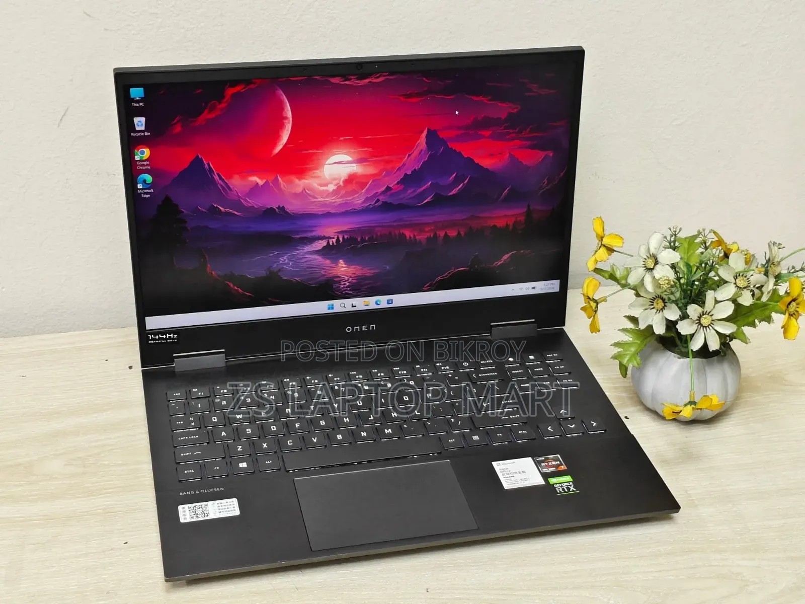 Laptop HP Omen 15 4GB AMD Ryzen 7 SSD 512GB
