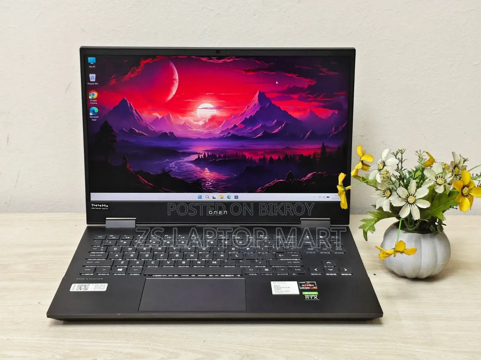 Laptop HP Omen 15 4GB AMD Ryzen 7 SSD 512GB