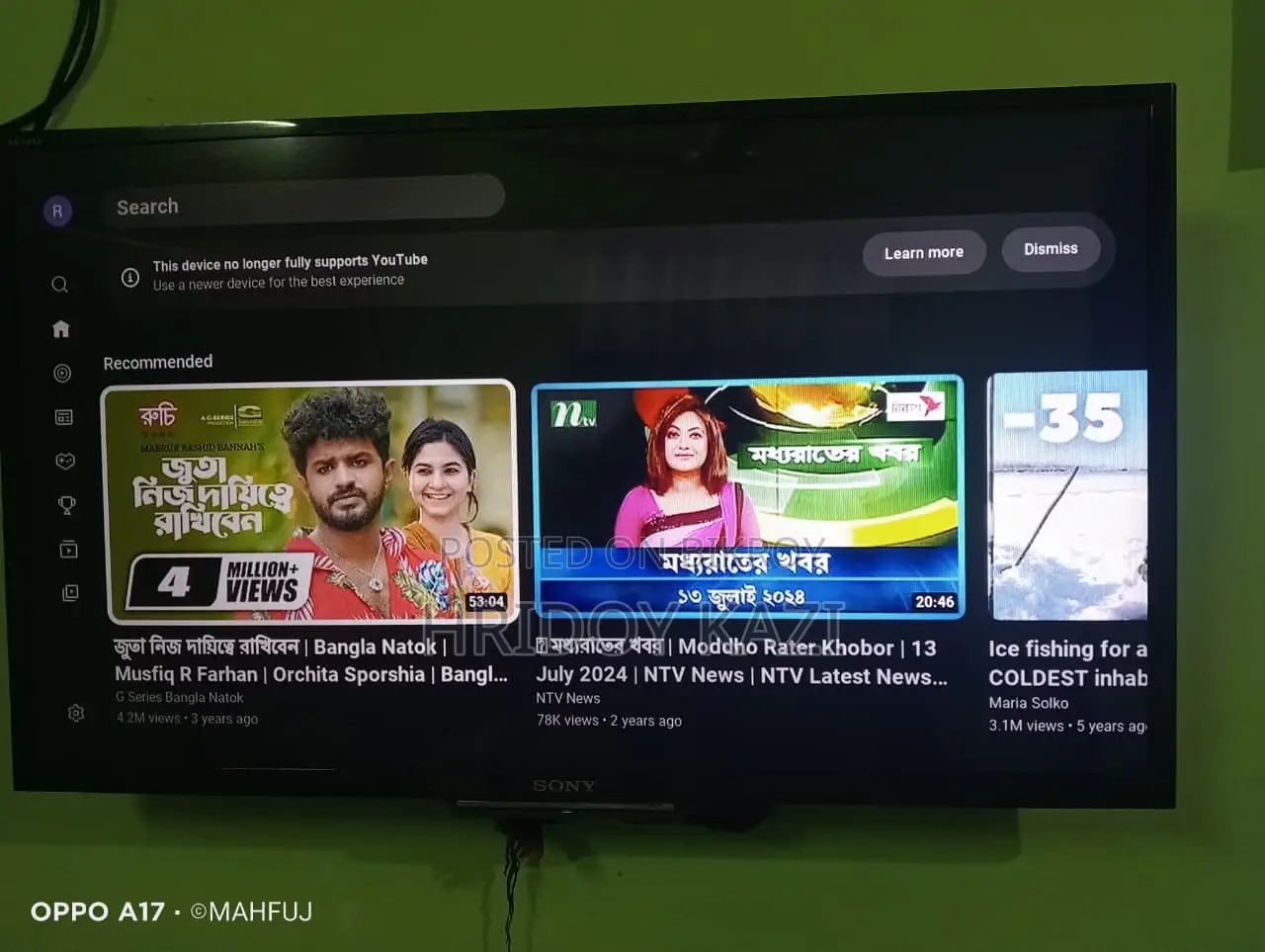 Sony Bravia 32 inches LED TV