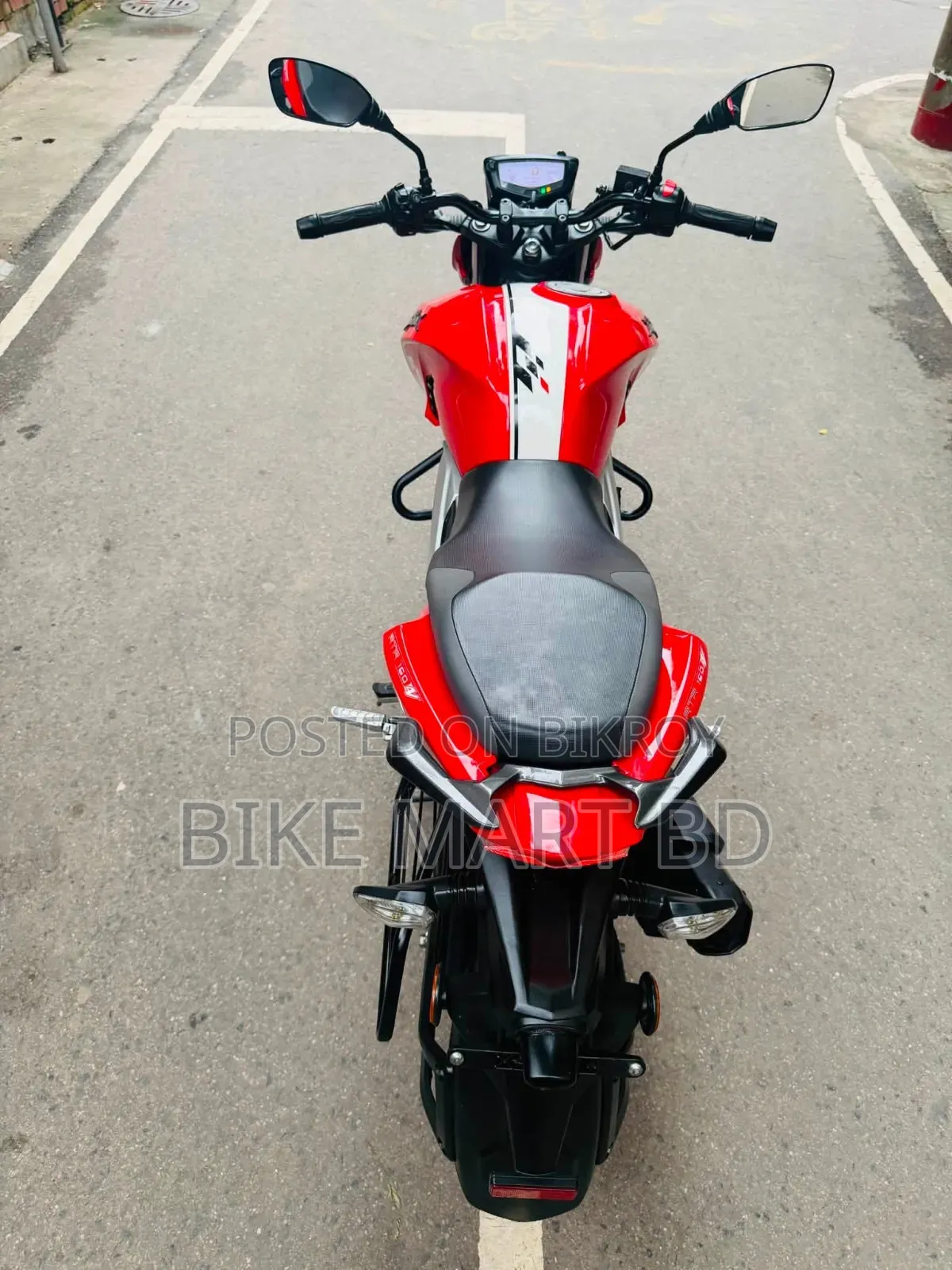 TVS Apache RTR 160 4V 2024 Red