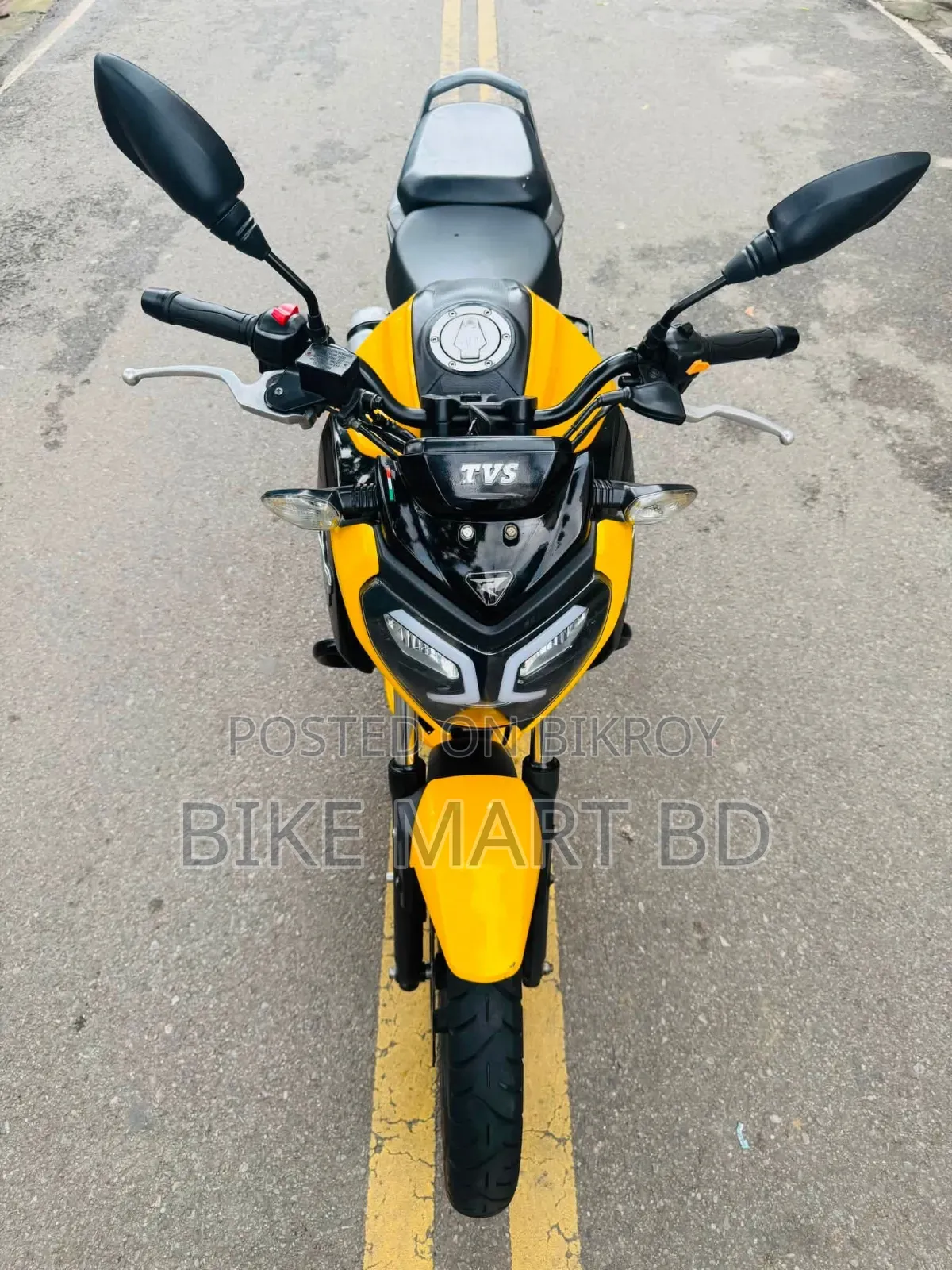 TVS Raider 125 2023 Yellow