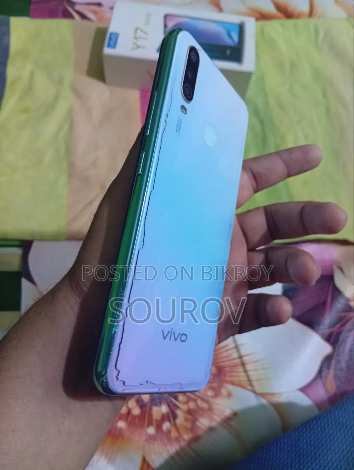 Vivo Y17 256 GB Blue