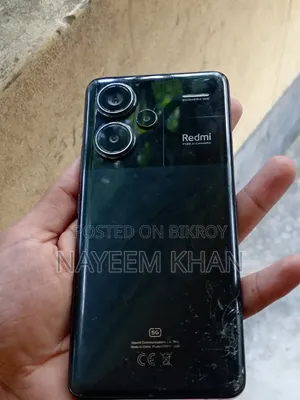 শাওমি রেডমি নোট ১৩ প্রো+ ৫১২ জিবি ব্ল্যাক