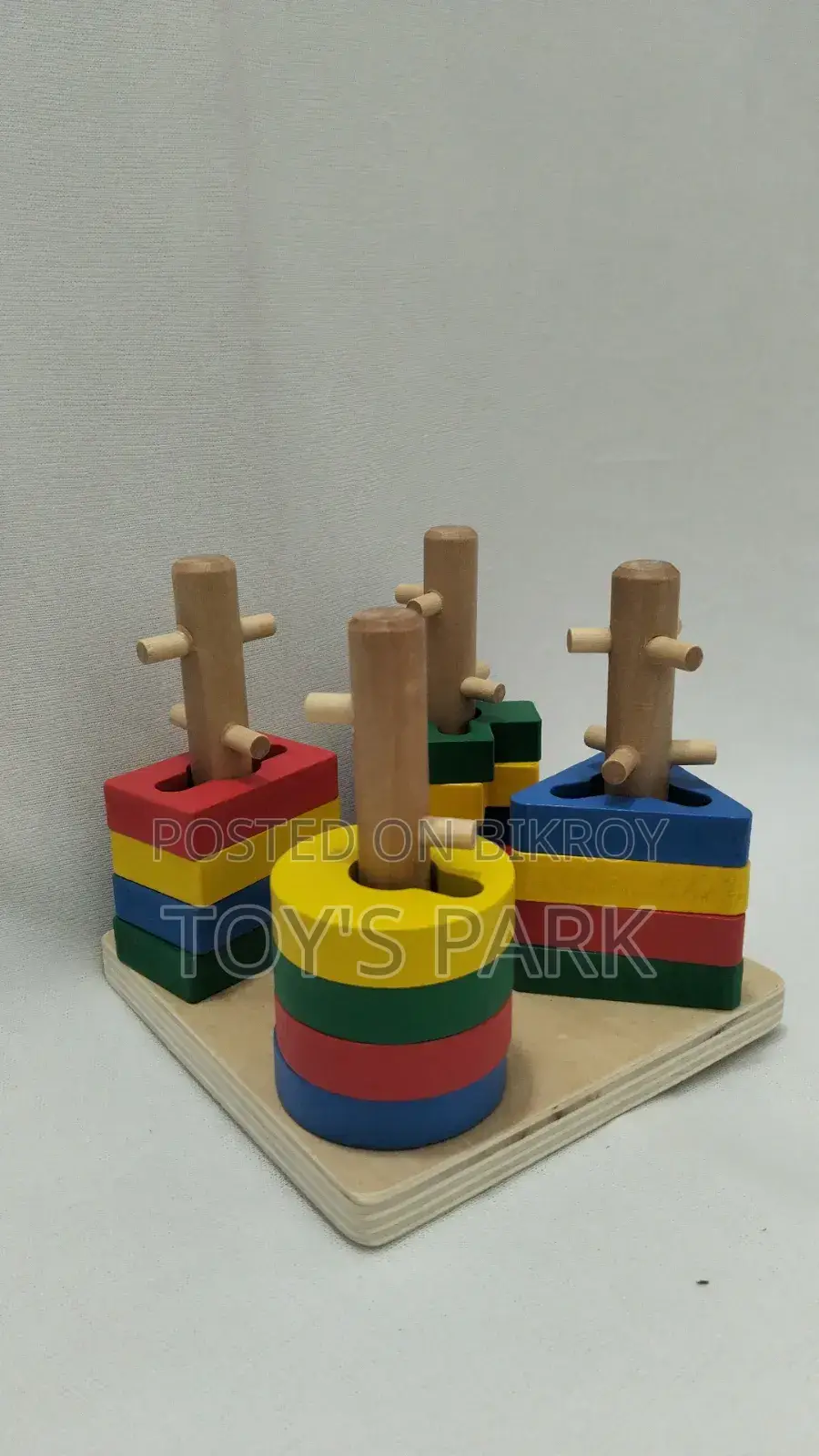 Brain Development 4 Stick Wooden Toys