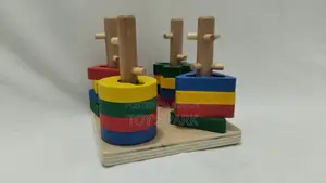 Brain Development 4 Stick Wooden Toys