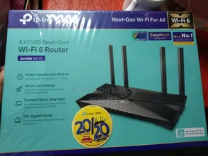 TP Link Archer AX1500 Wi-Fi 6 Router Next-Gen