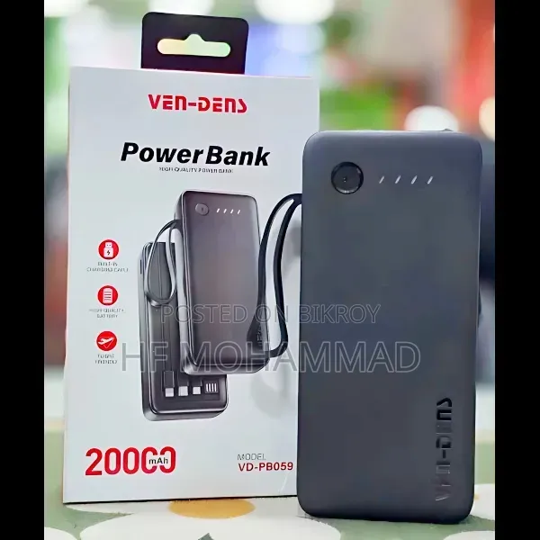 VEN-DENS 20000mAh Power Bank (VD-PB059)