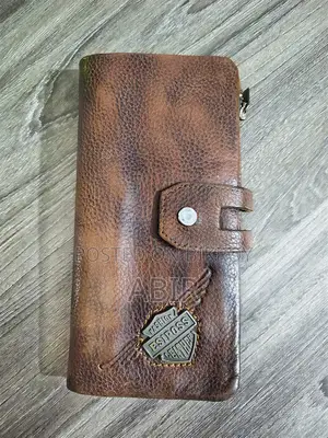 Original leather ESIPOSS Brand Long Wallet for sale.