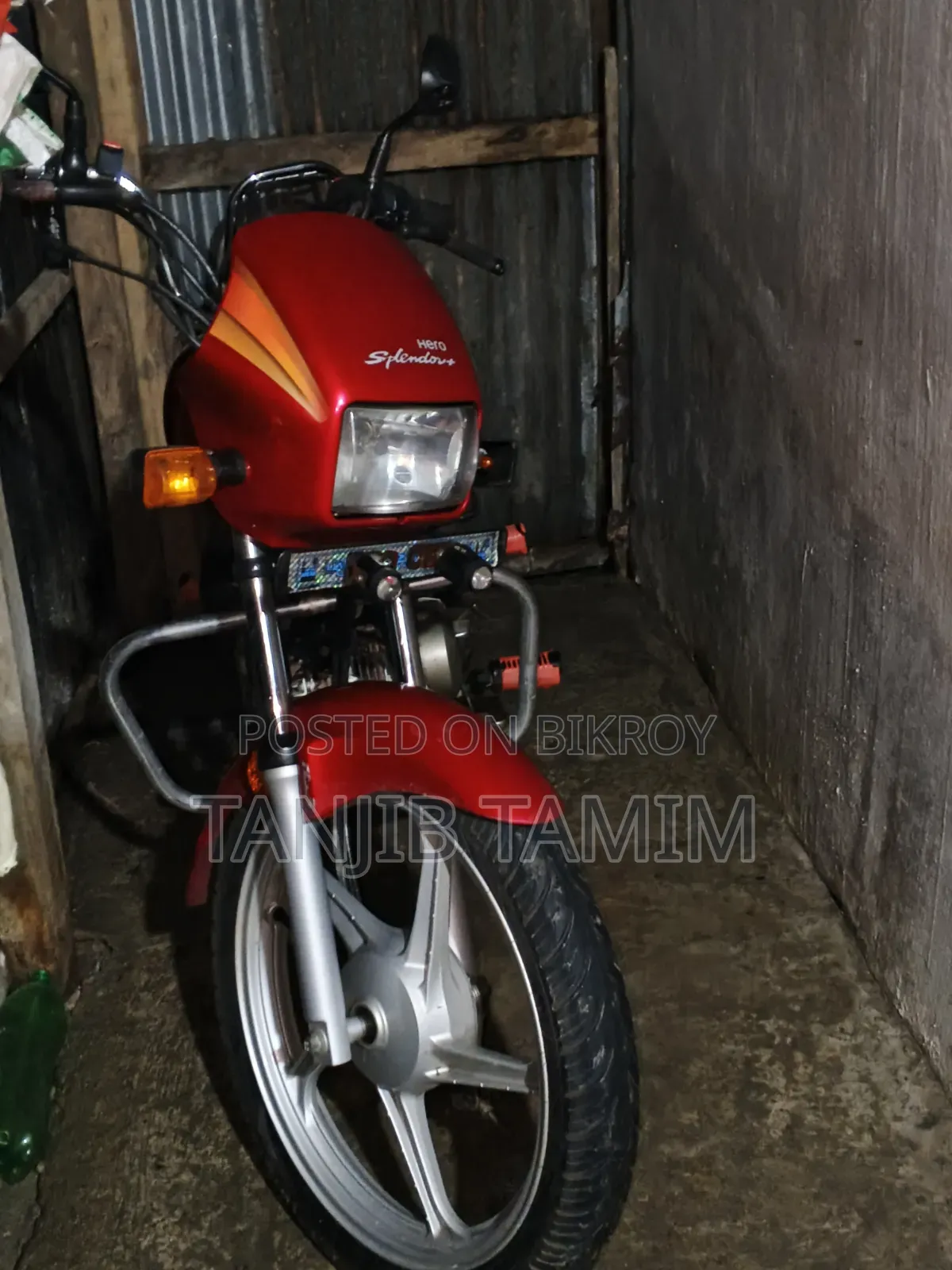 Hero Splendor Plus 2023 Red