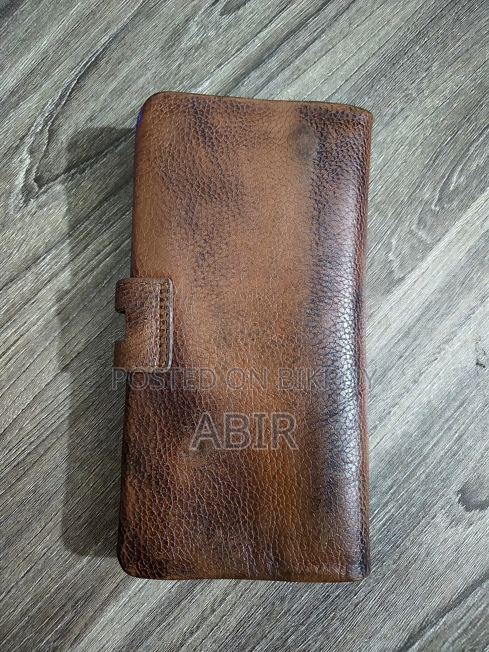 Original leather ESIPOSS Brand Long Wallet for sale.