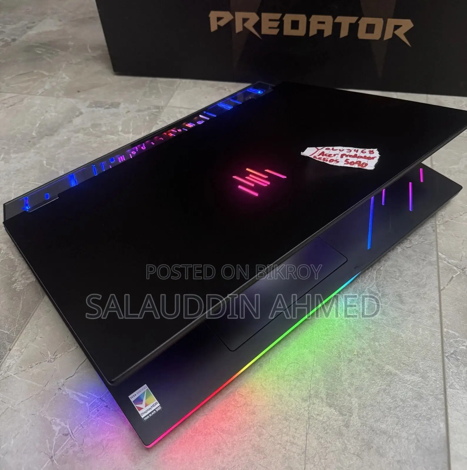 New Laptop Acer Predator Helios 16 AI 32GB Intel Core Ultra 9 SSD 2T