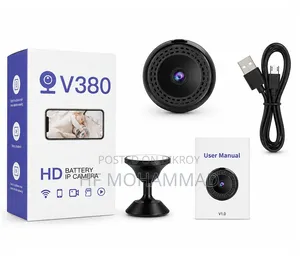 V380 Battery IP Camera – Mini WiFi Security Camera