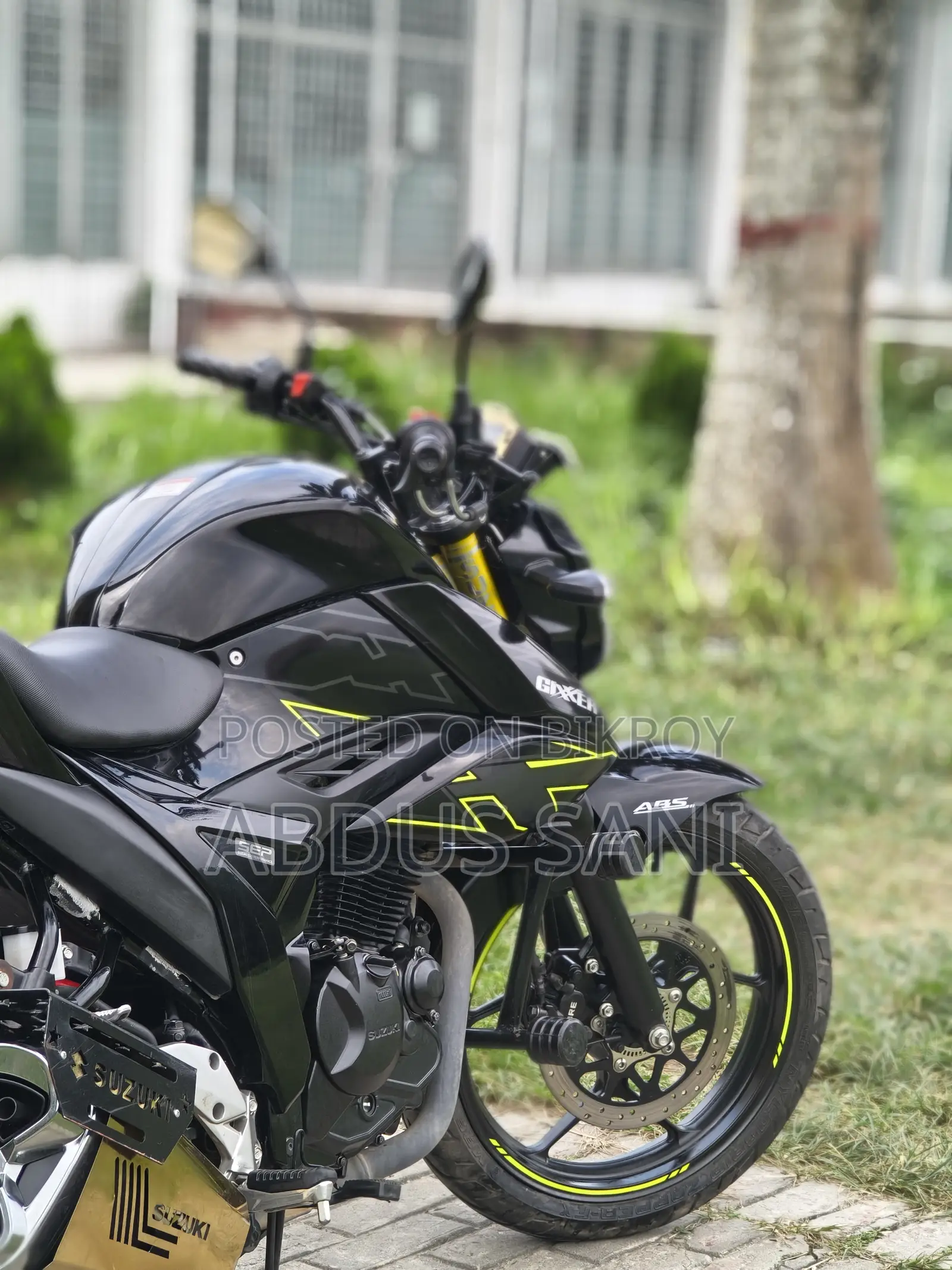 Suzuki Gixxer 2025 Black