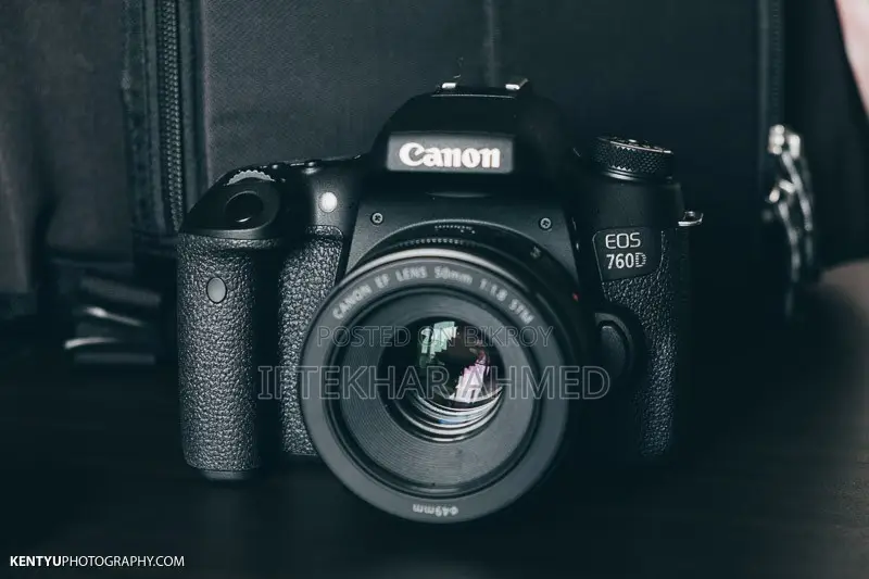 Canon 760d With Prime Lens 55mm