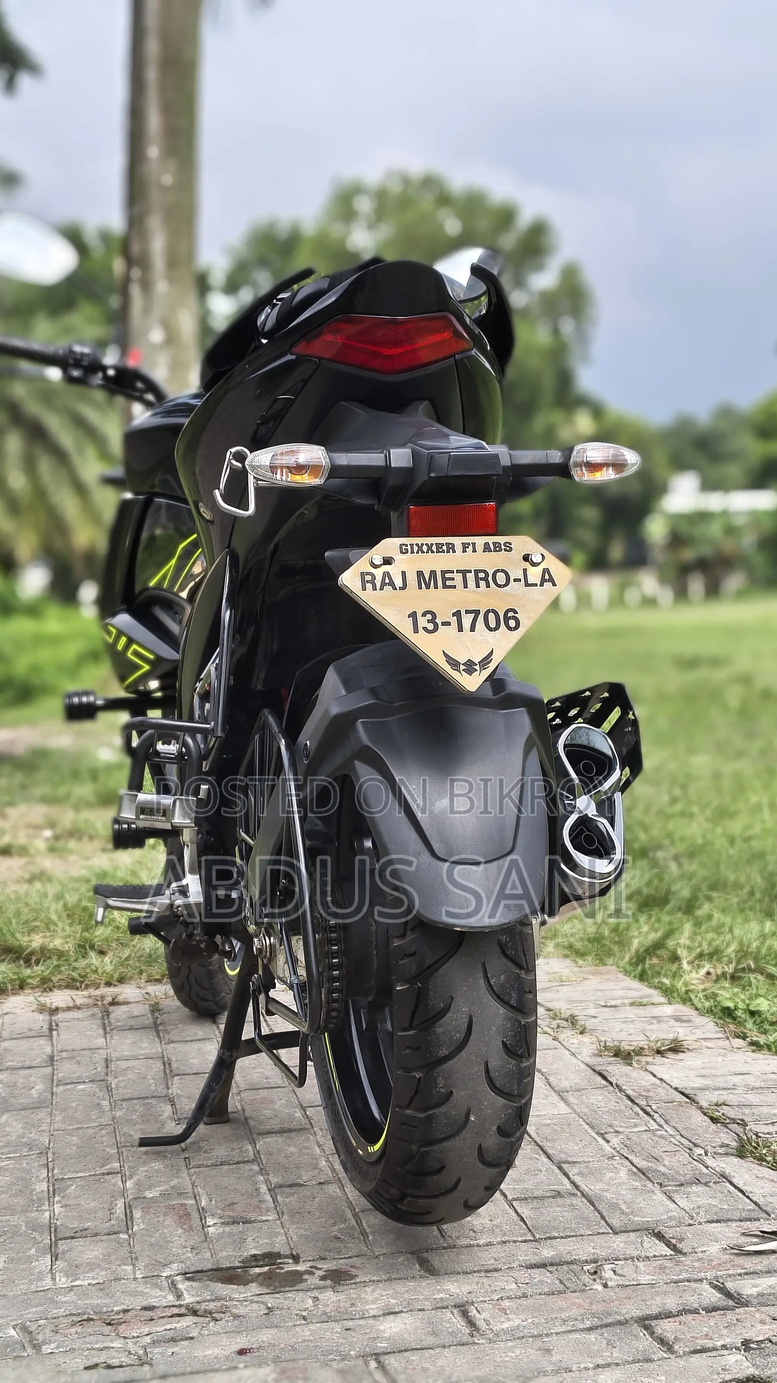 Suzuki Gixxer 2025 Black