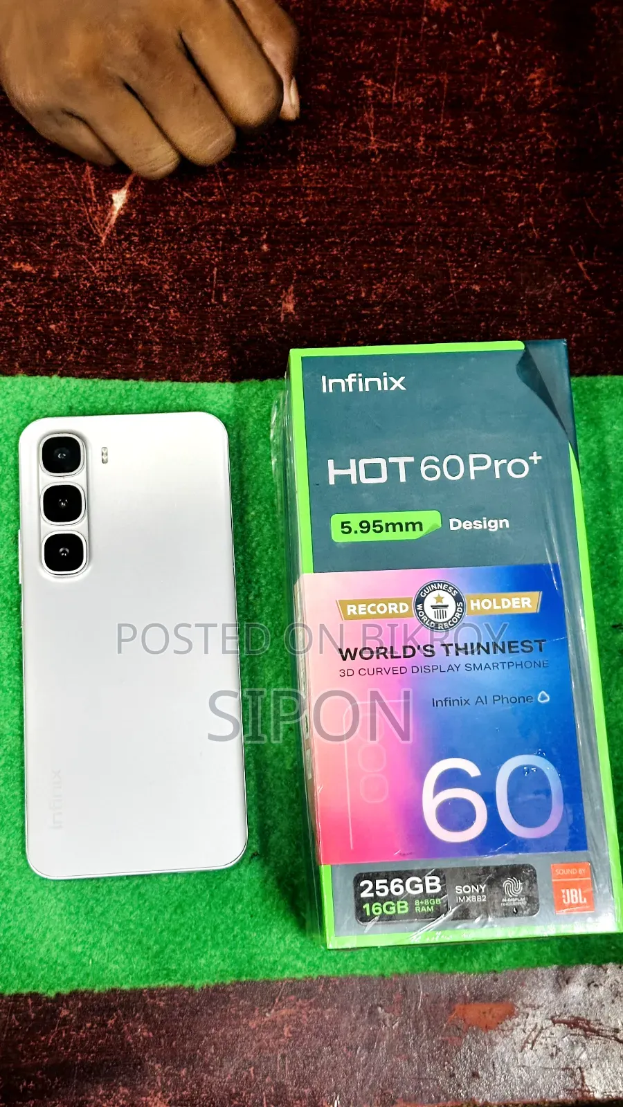 ইনফিনিক্স হট ৬০ প্রো প্লাস ২৫৬ জিবি নীল