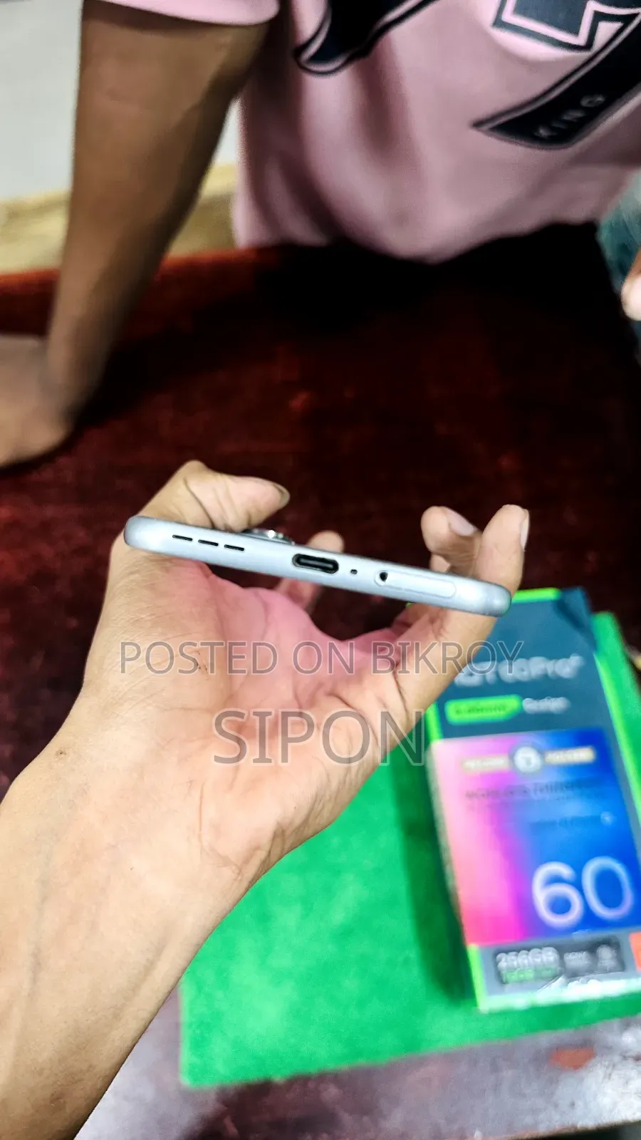 ইনফিনিক্স হট ৬০ প্রো প্লাস ২৫৬ জিবি নীল