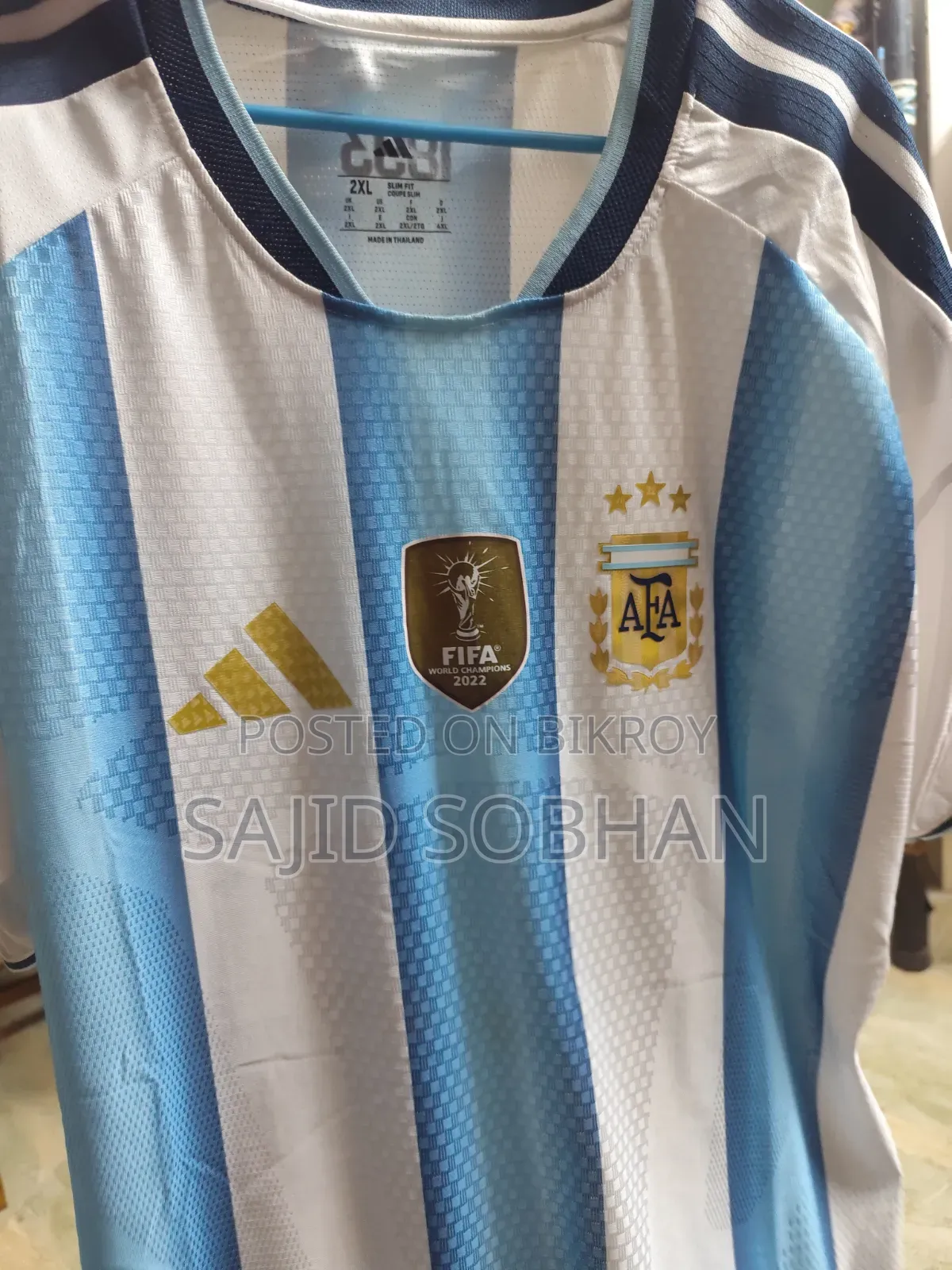 Argentina Official Player Edition Jersey,, XXL