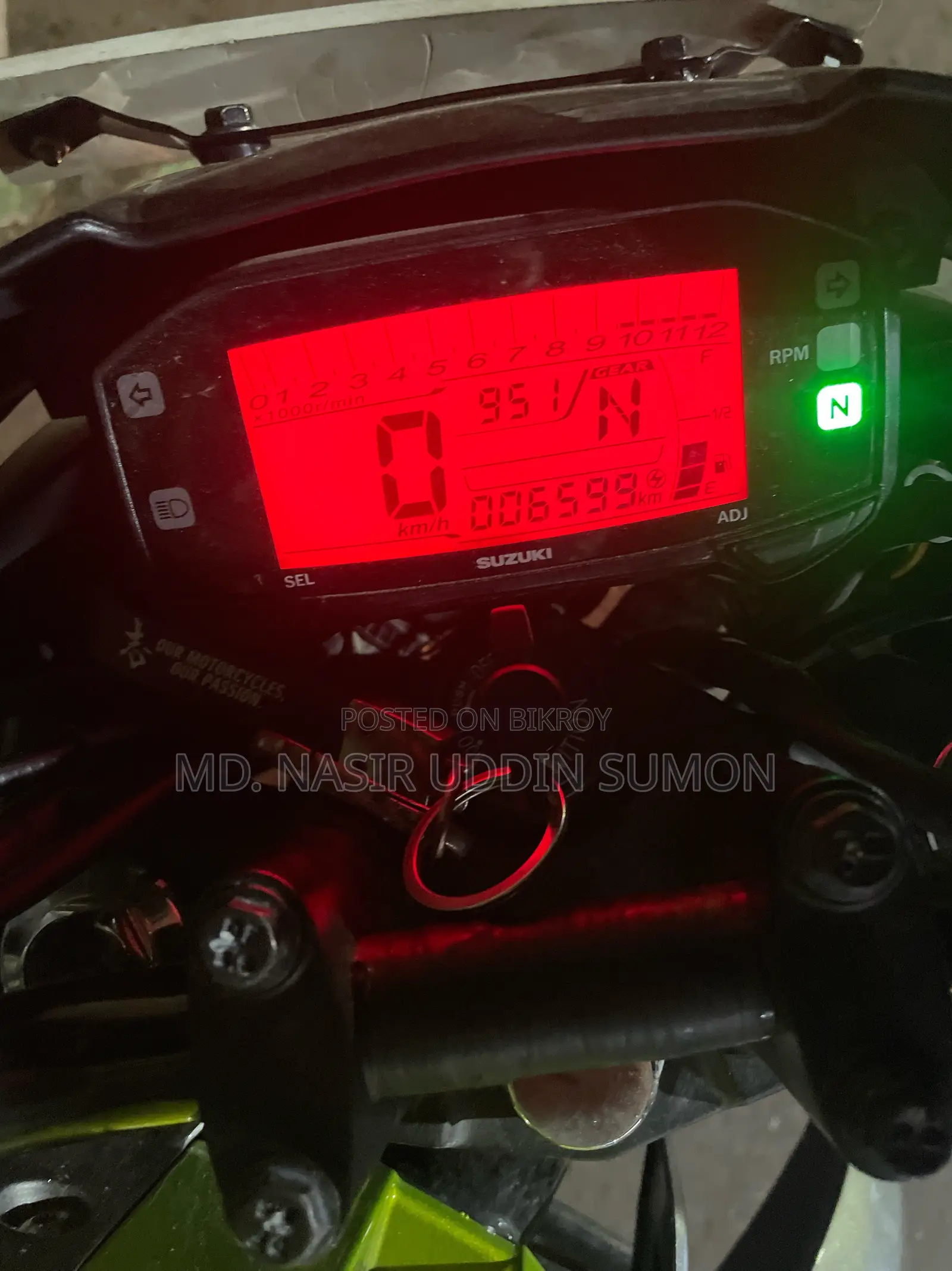 Suzuki Gixxer 2026 Gray