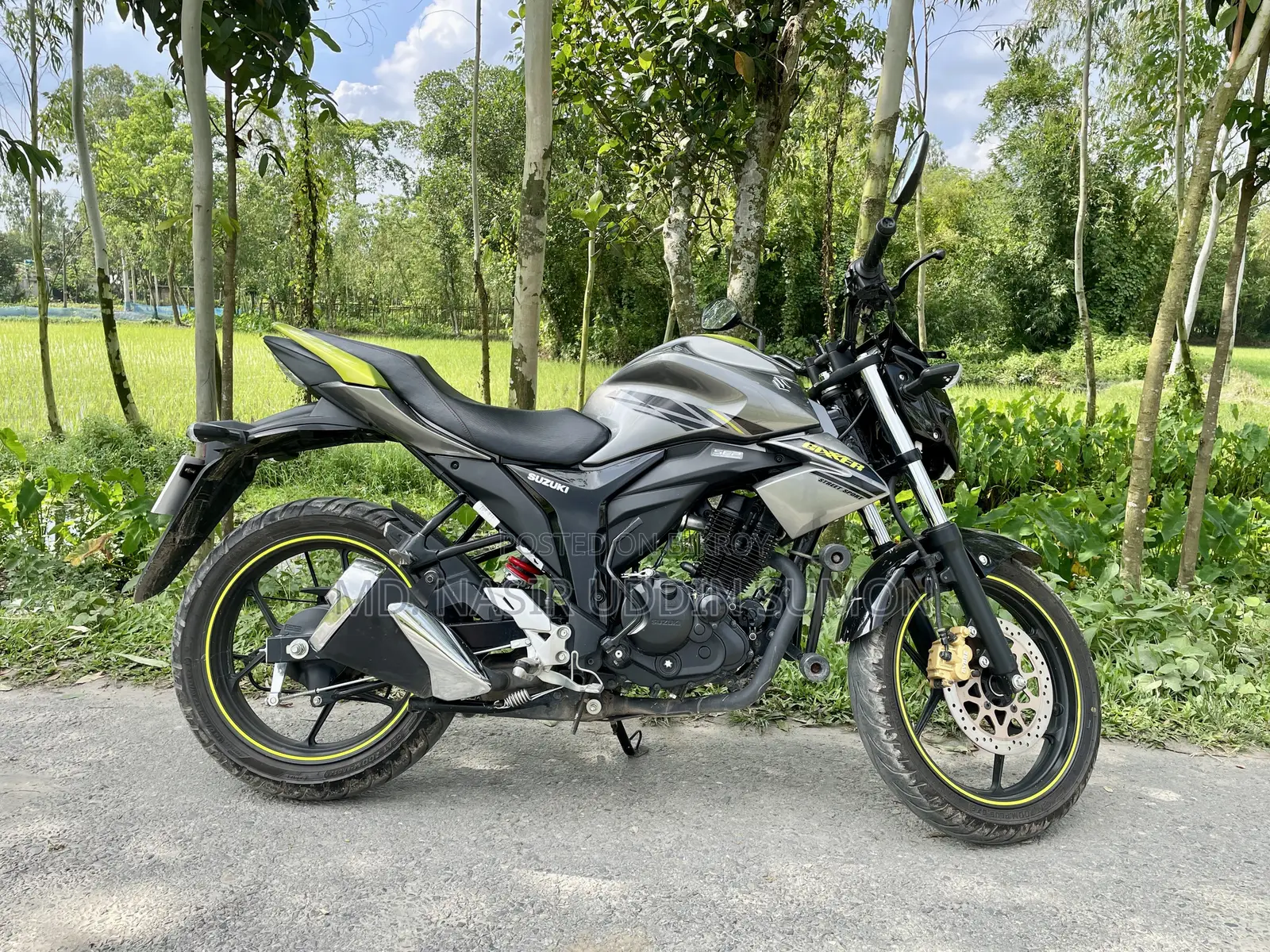 Suzuki Gixxer 2026 Gray