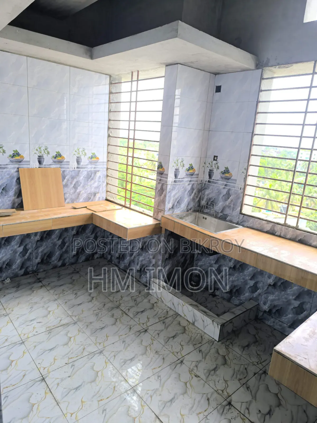 Furnished 3 Bedroom Apartment in Ak Nur Barishal Real, Sadar Road for Sale