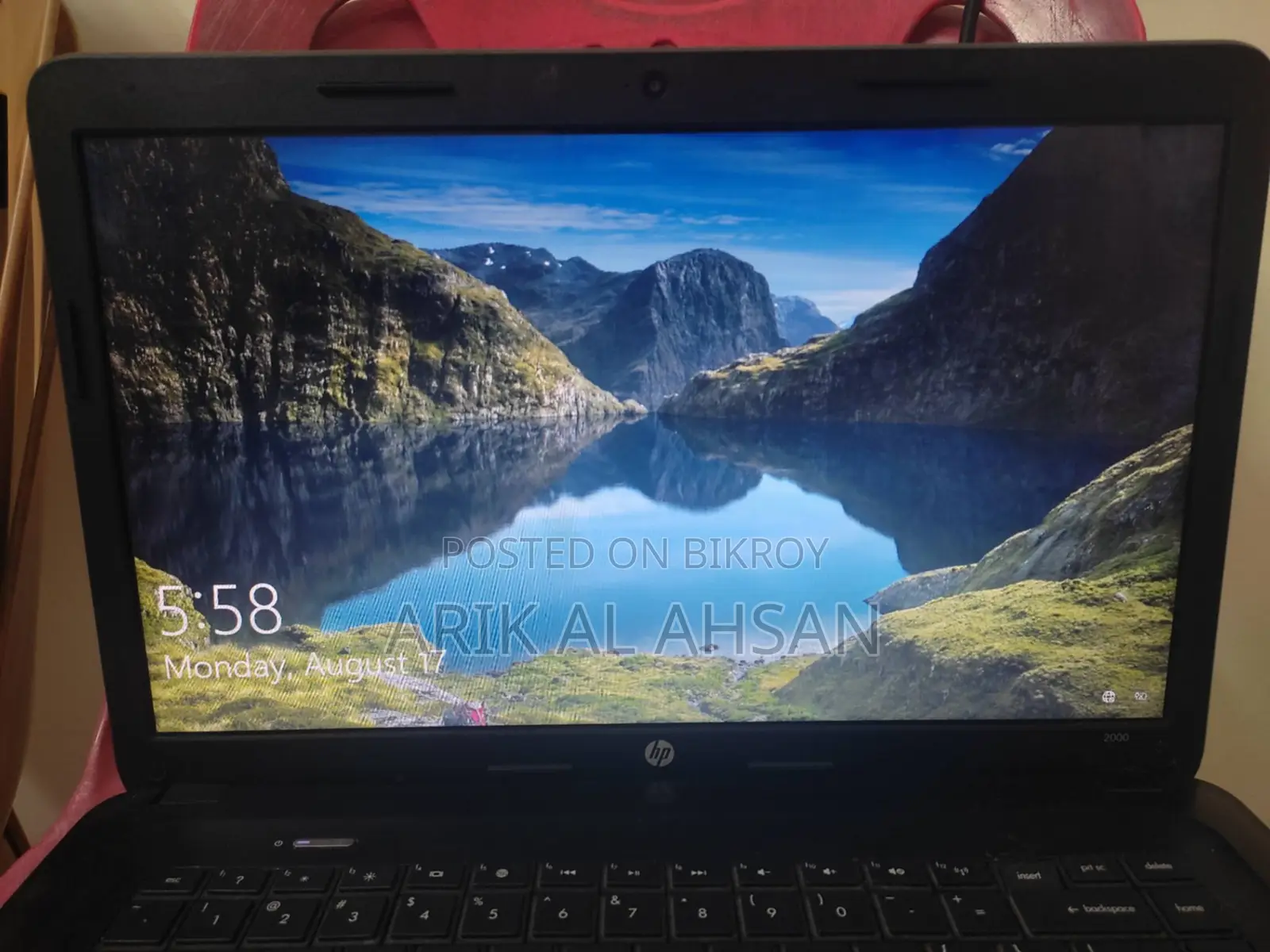 Laptop HP 8GB Intel Core i5 SSD 128GB