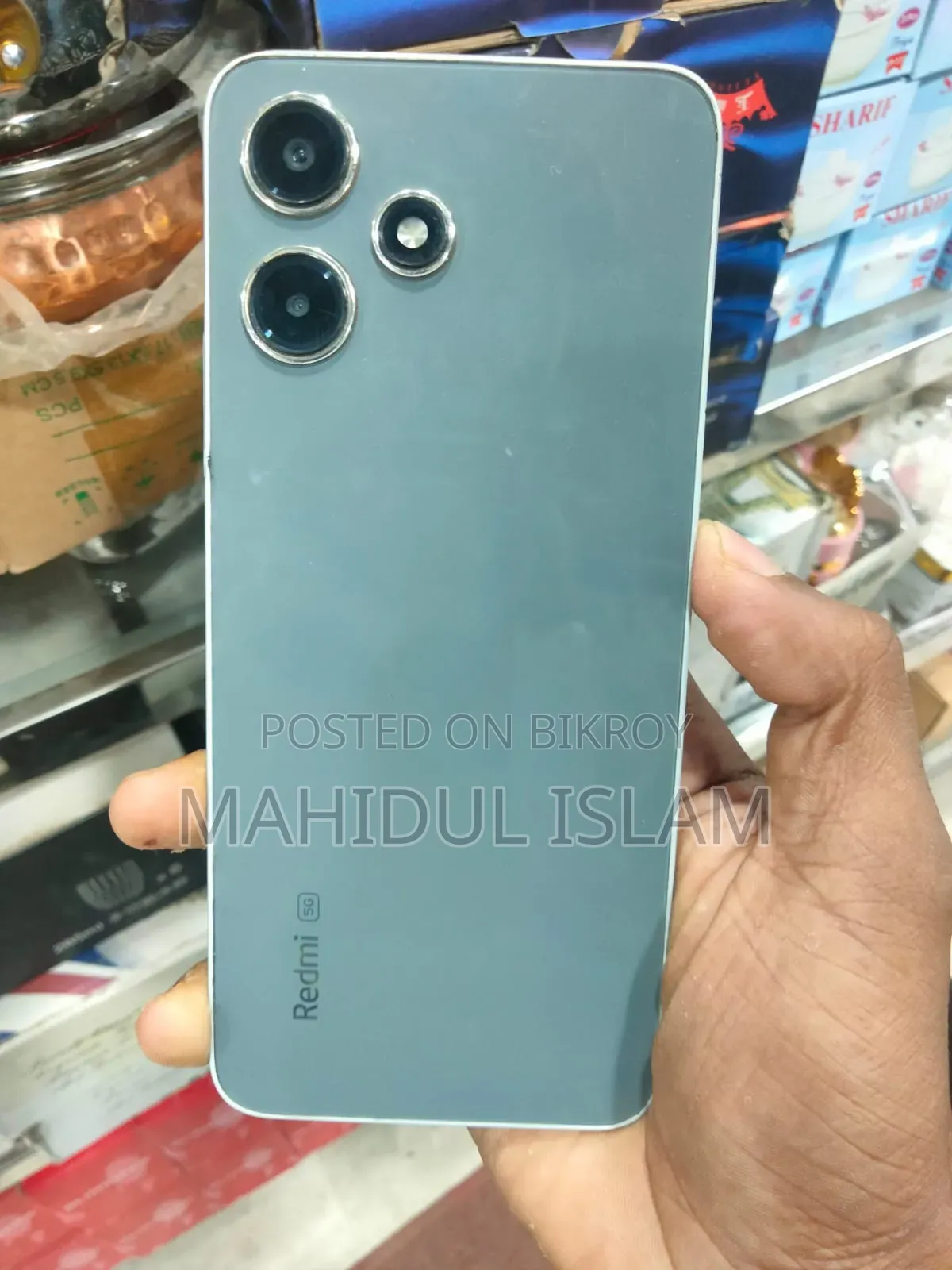 শাওমি রেডমি ১২ ৫জি ১২৮ জিবি গ্রে
