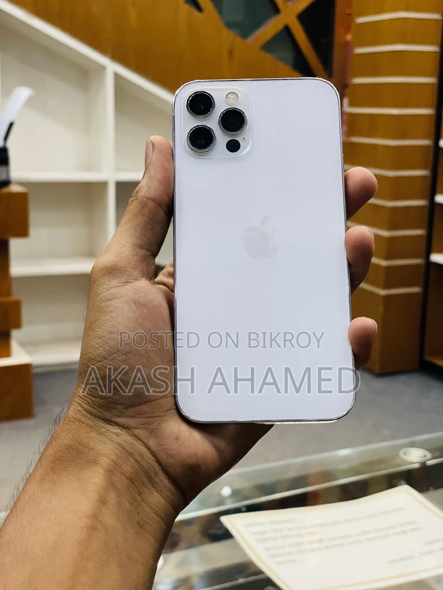 অ্যাপল আইফোন ১২ প্রো ১২৮ জিবি হোয়াইট