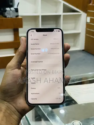 অ্যাপল আইফোন ১২ প্রো ১২৮ জিবি হোয়াইট