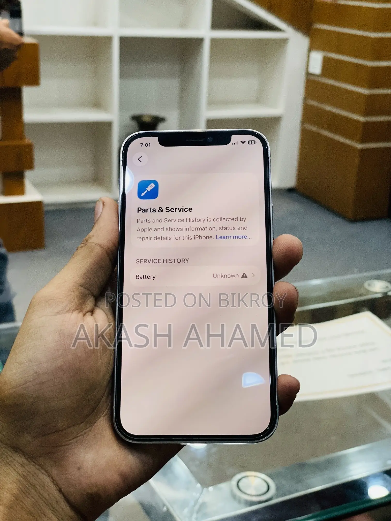 অ্যাপল আইফোন ১২ প্রো ১২৮ জিবি হোয়াইট
