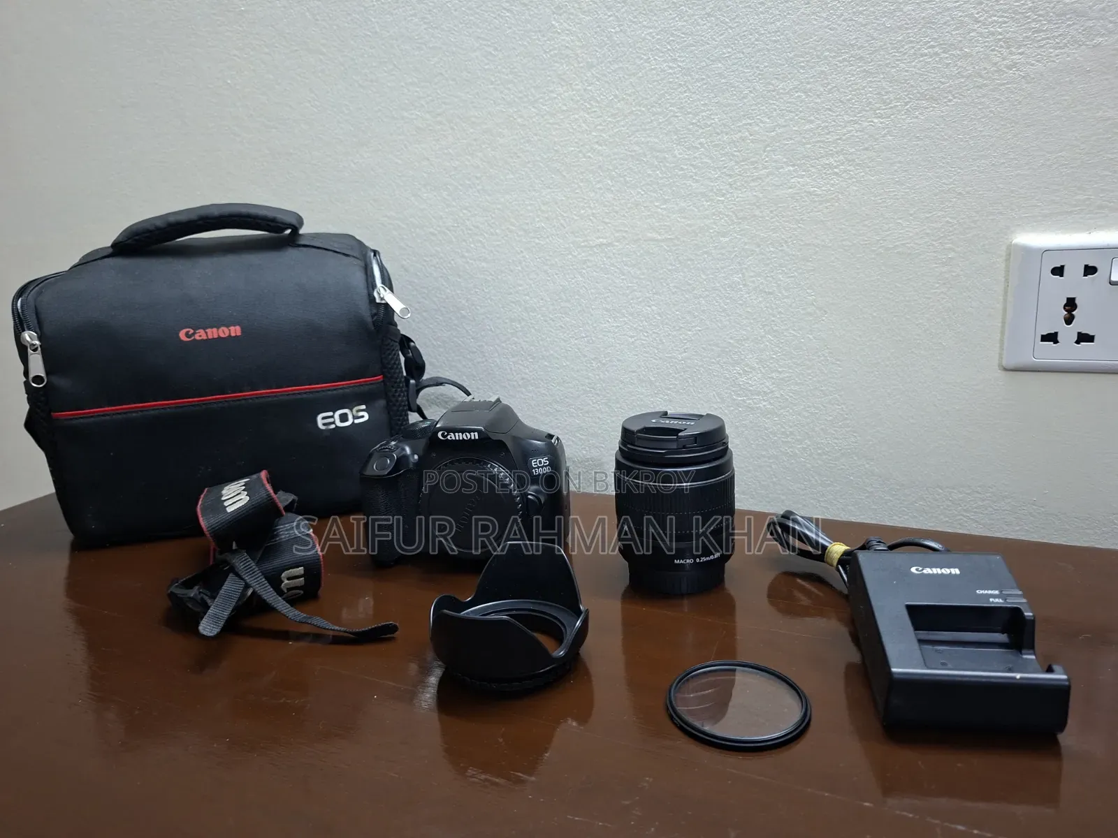 Canon 1300D With 18-55 Mm Kit Lens
