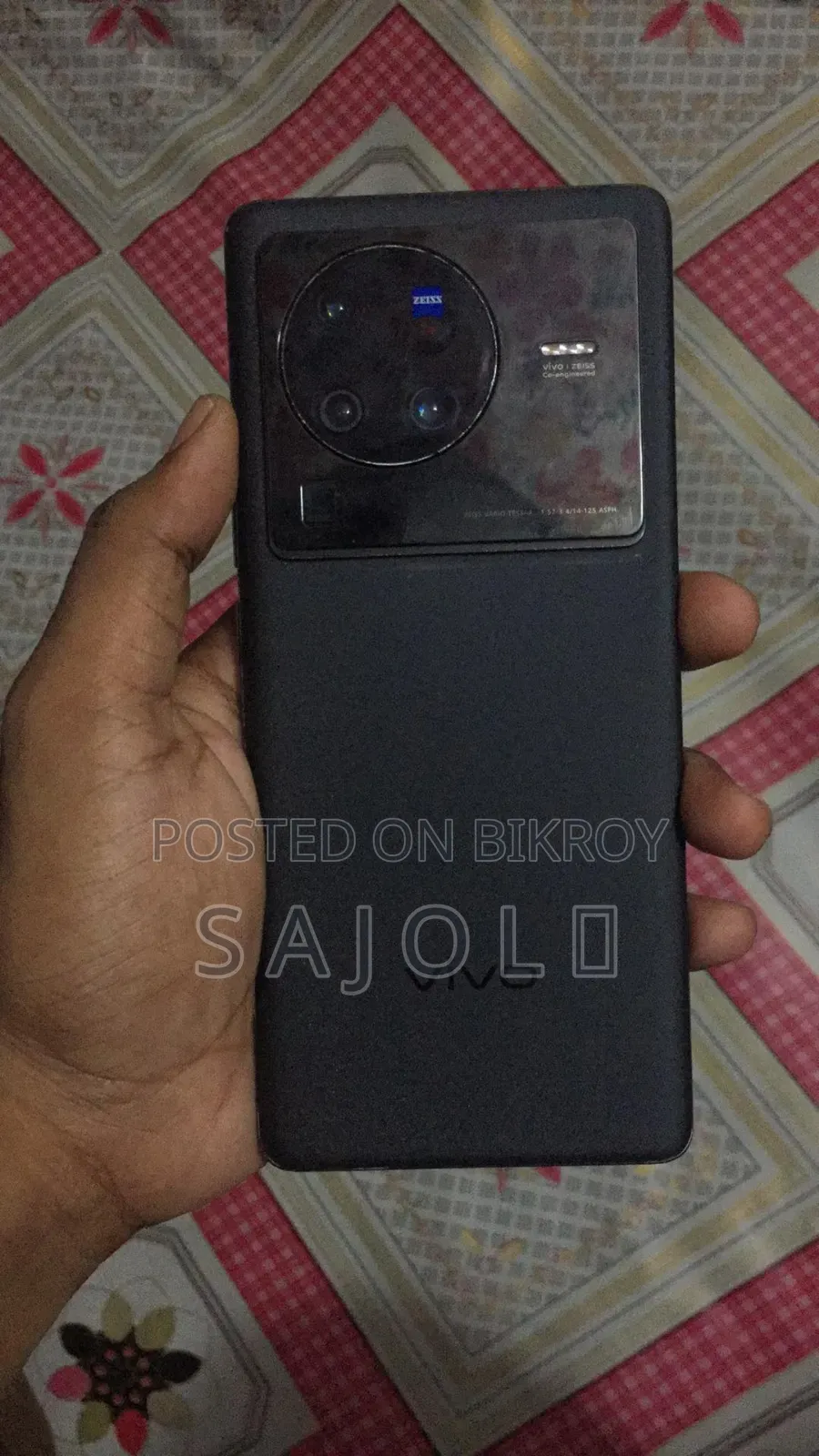ভিভো এক্স৮০ প্রো ২৫৬ জিবি ব্ল্যাক