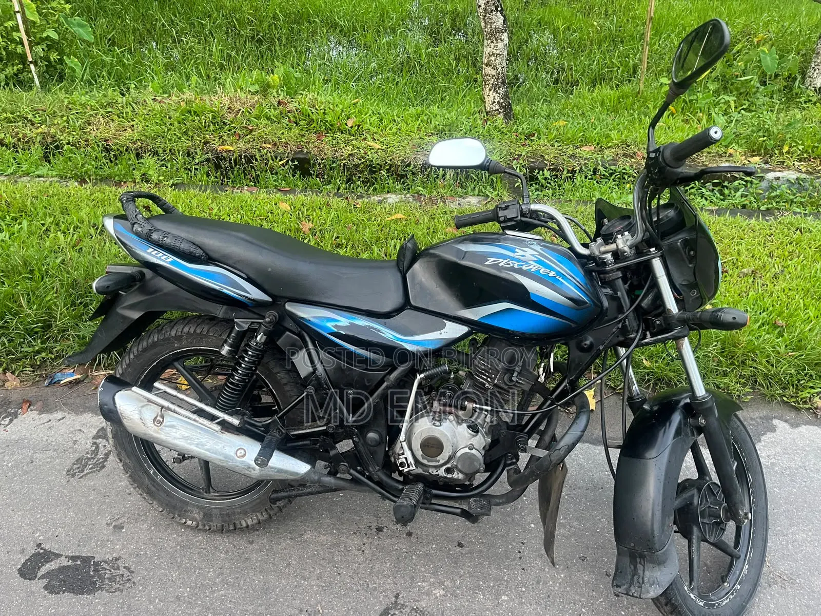 Bajaj Discover 100 2010 Blue