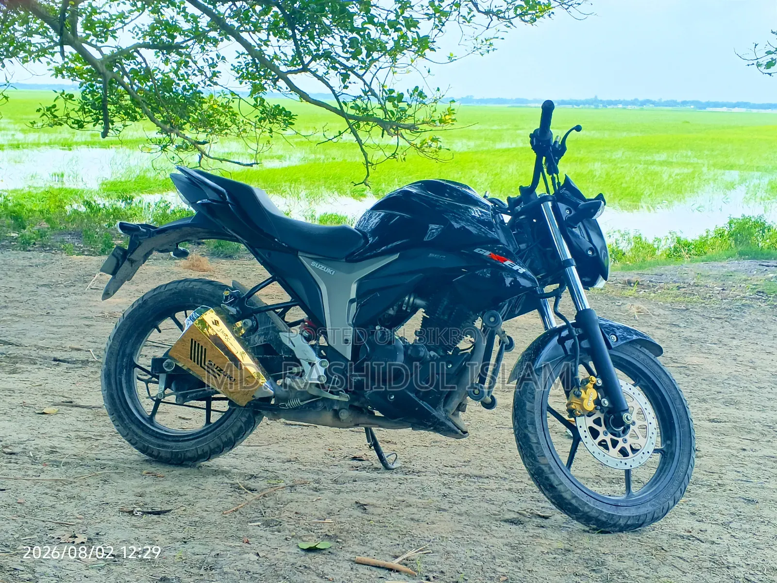 Suzuki Gixxer 2024 Black