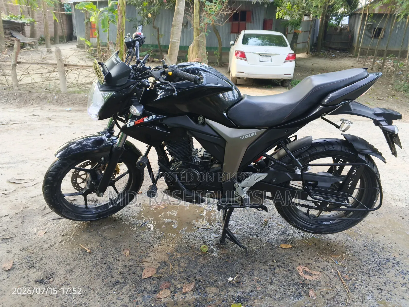 Suzuki Gixxer 2024 Black