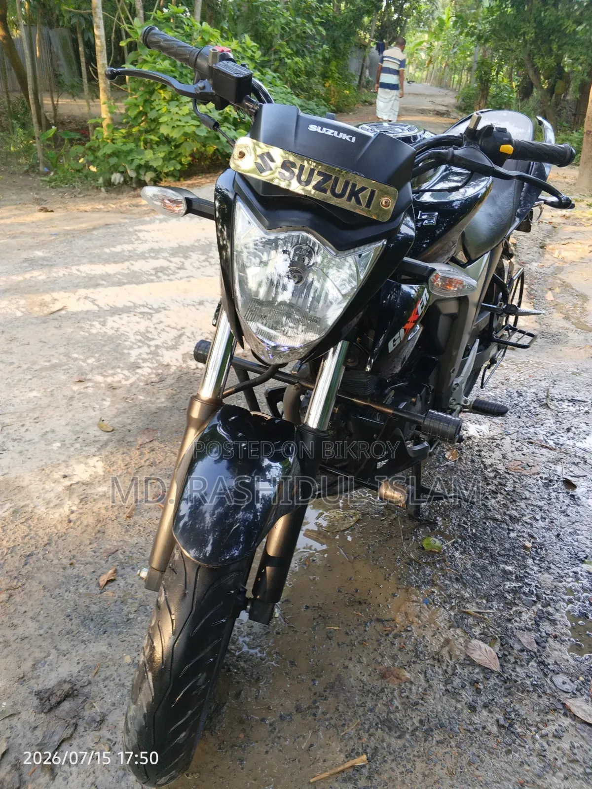 Suzuki Gixxer 2024 Black