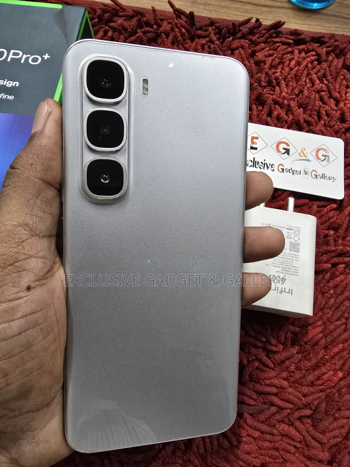 Infinix Hot 60 Pro+ 256 GB Silver