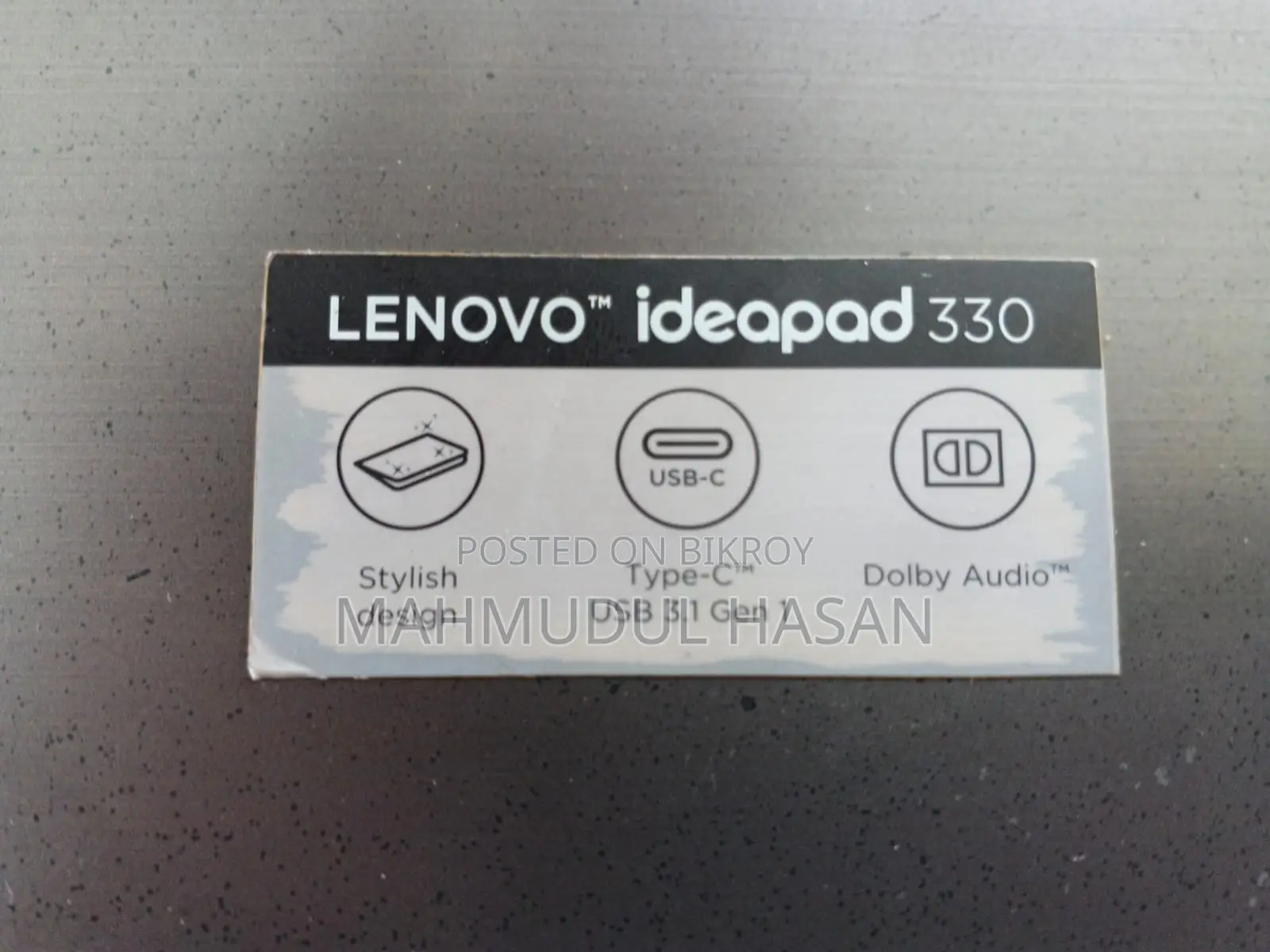 Laptop Lenovo IdeaPad 330 4GB Intel Core i3 HDD+SSD 1T